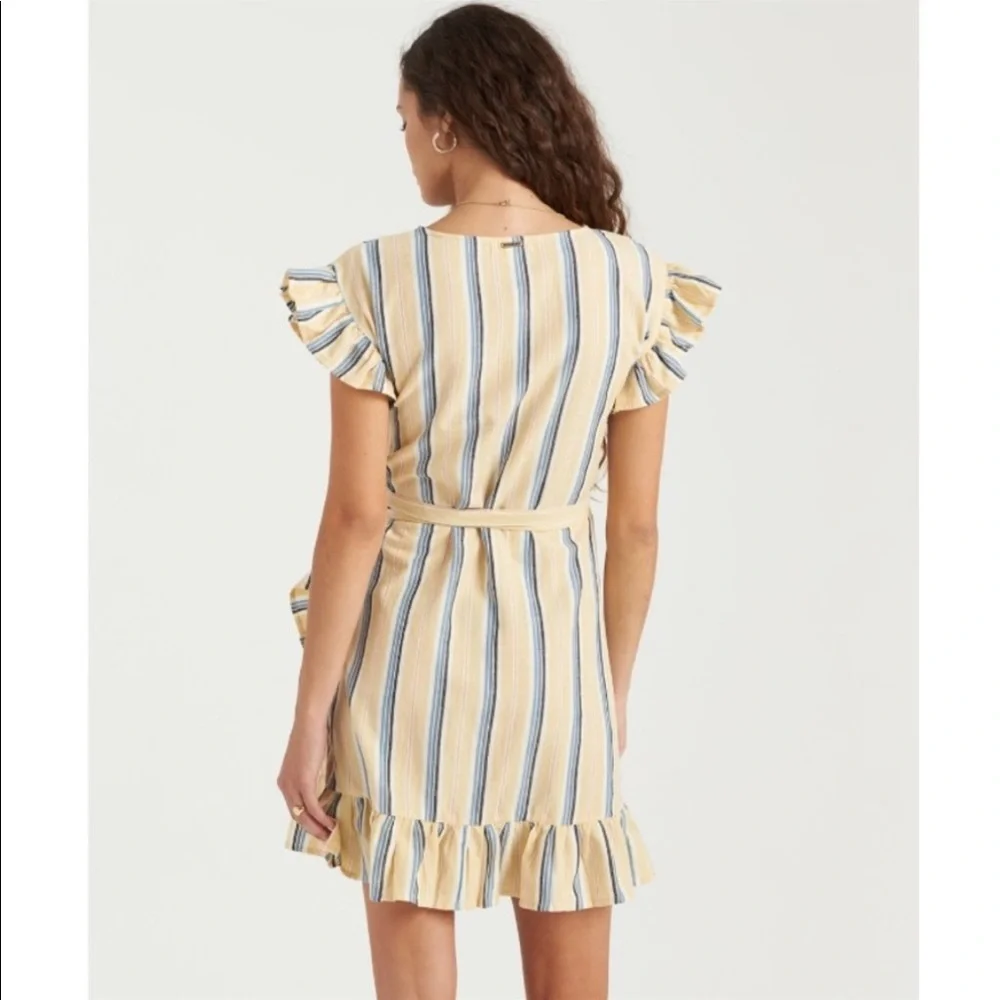 🔆BILLABONG🔆 WRAP AND ROLL WRAP DRESS - Picture 5 of 16